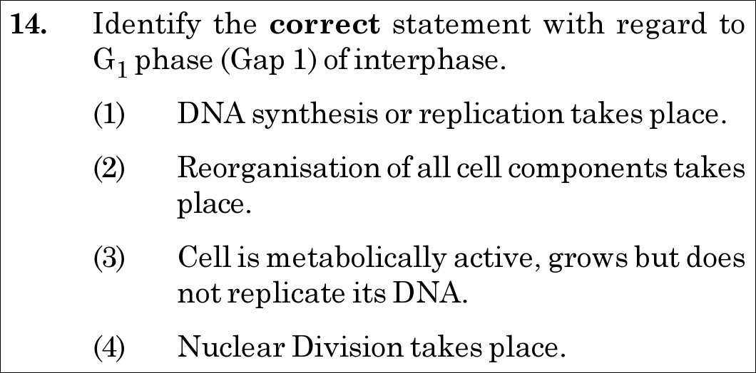 NEET 2020 Botany Question 14