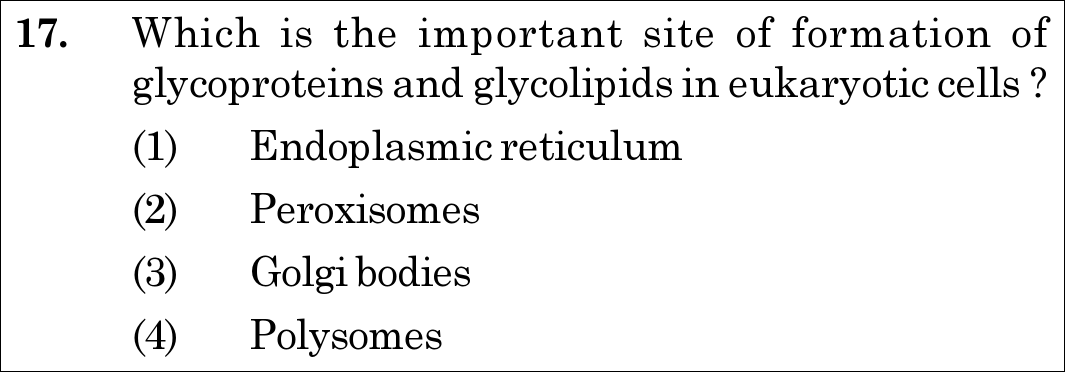 NEET 2020 Botany Question 17