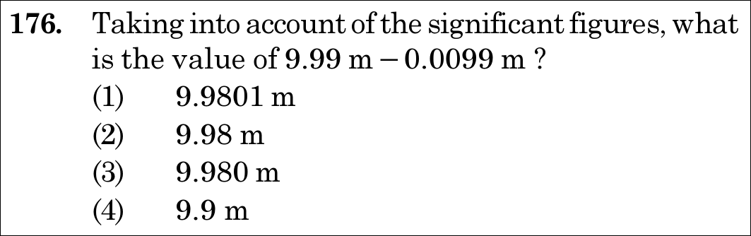 NEET 2020 physics Question 176