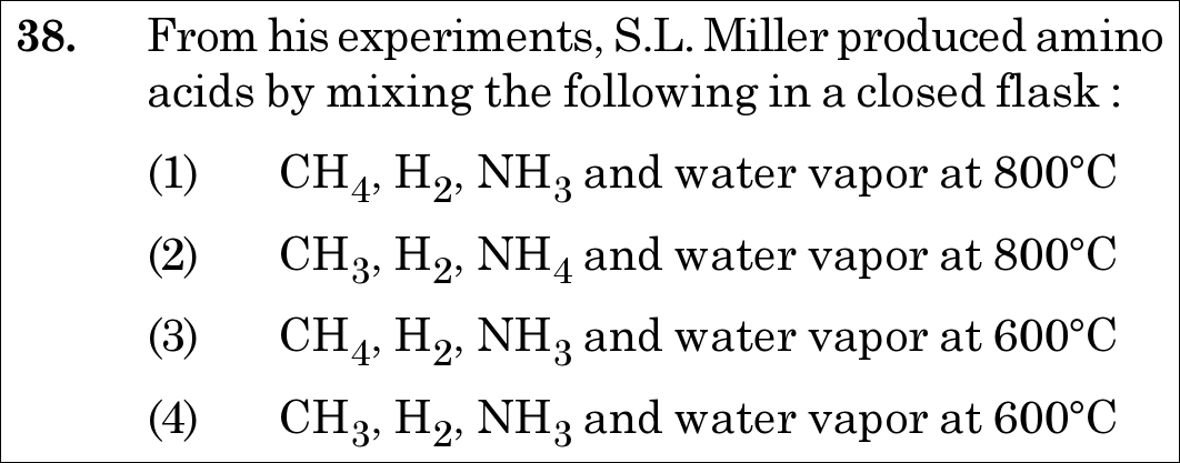 NEET 2020 Botany Question 38