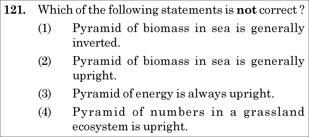 NEET 2021 botany Question 121