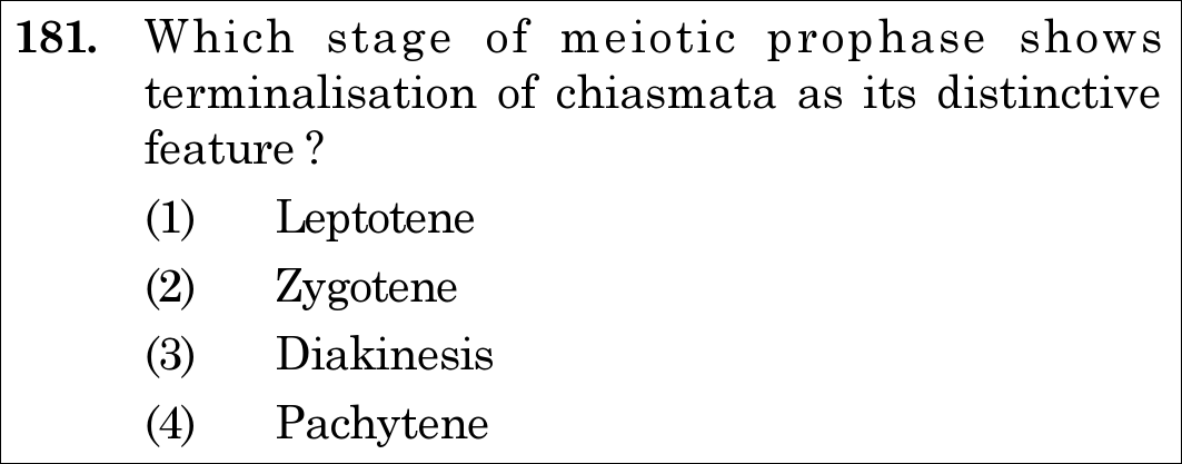 NEET 2021 zoology Question 181
