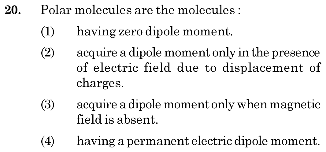 NEET 2021 physics Question 20