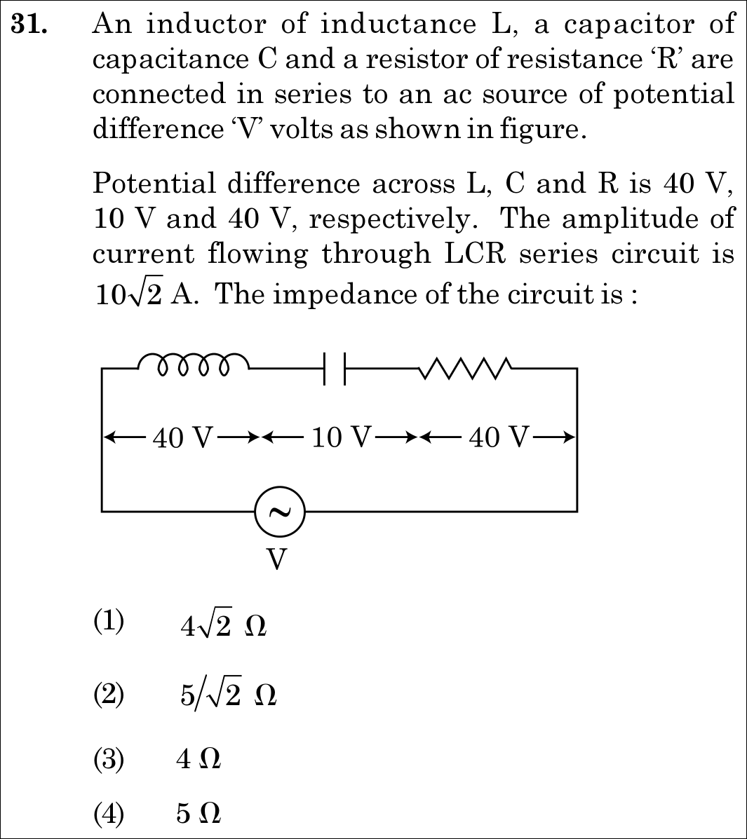 NEET 2021 physics Question 31