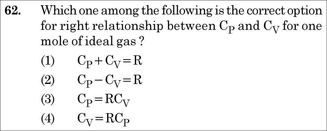 NEET 2021 chemistry Question 62
