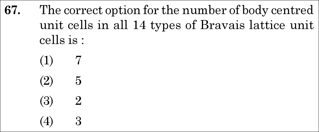 NEET 2021 chemistry Question 67