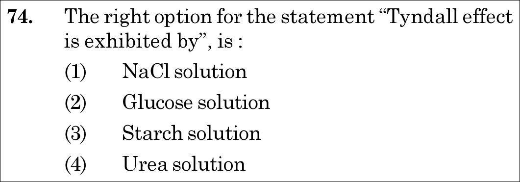 NEET 2021 chemistry Question 74