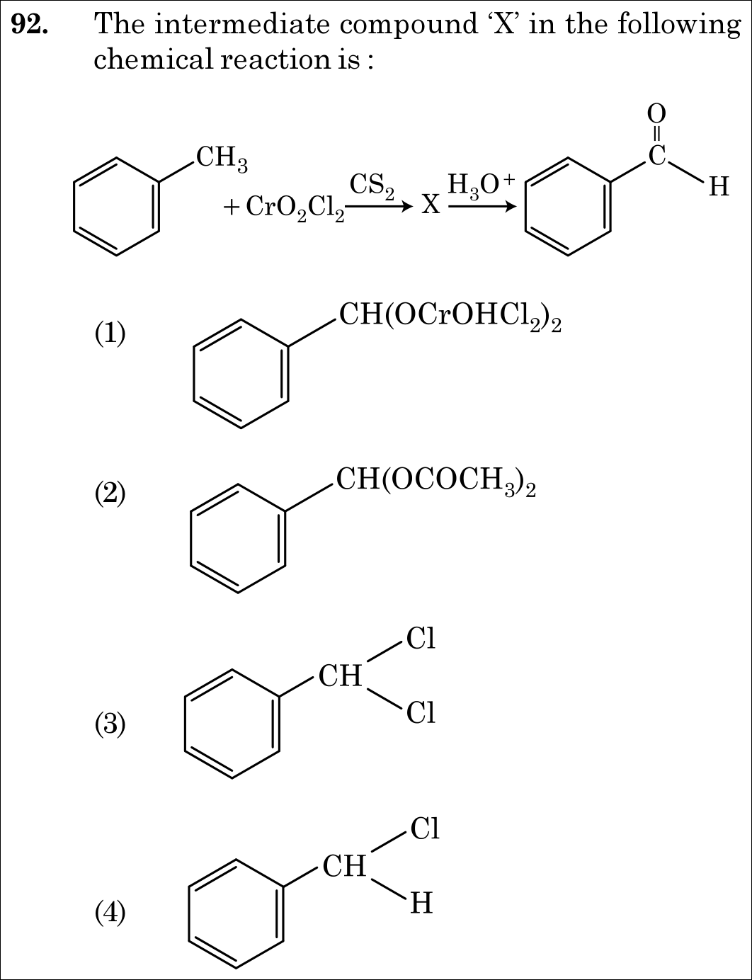 NEET 2021 chemistry Question 92