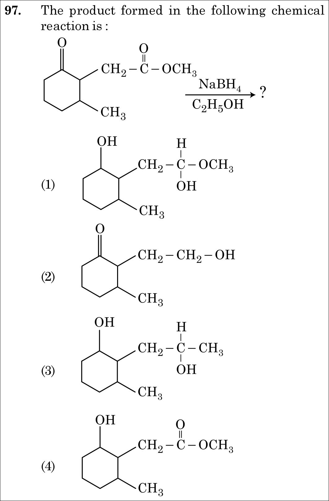 NEET 2021 chemistry Question 97