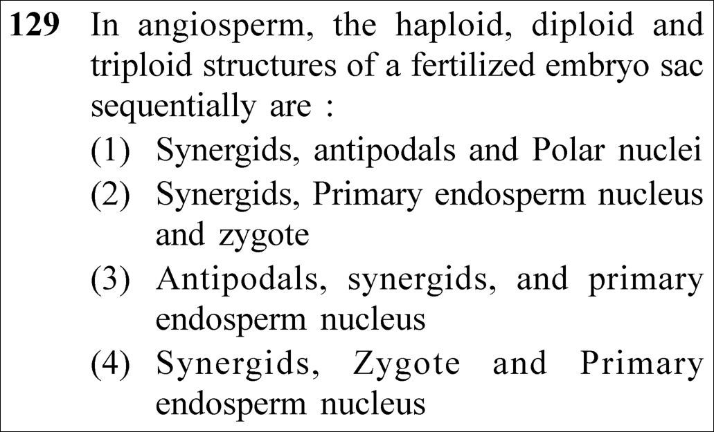 NEET 2023 Botany Question 129