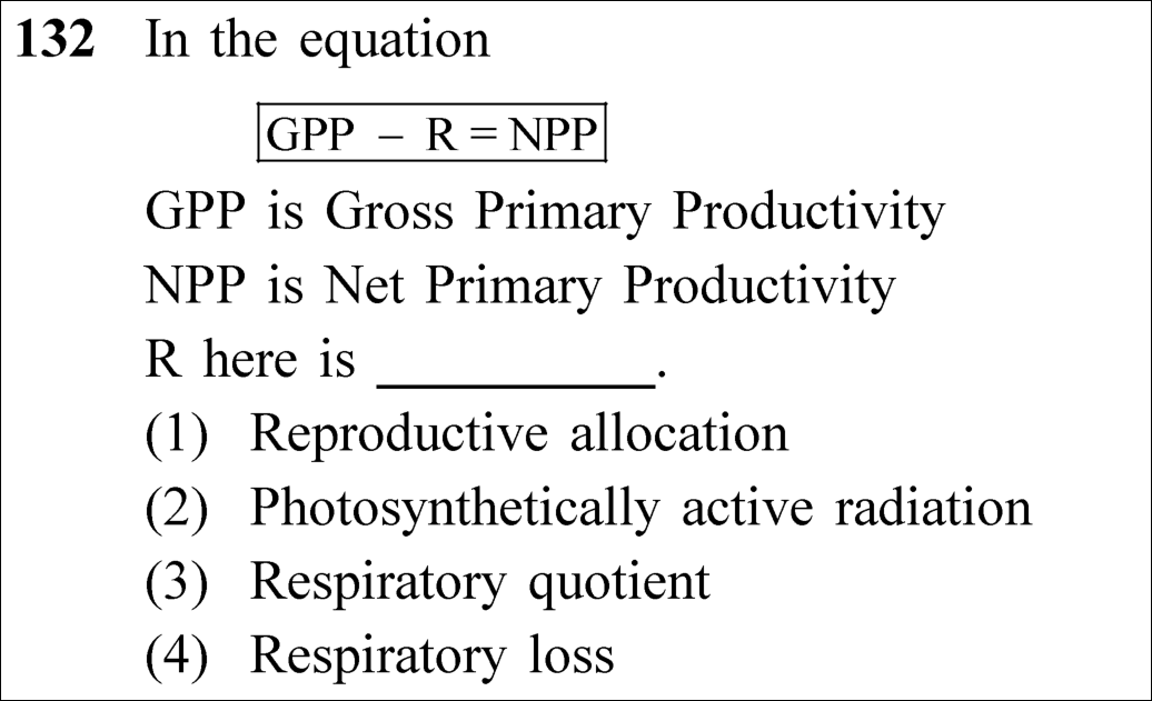 NEET 2023 Botany Question 132