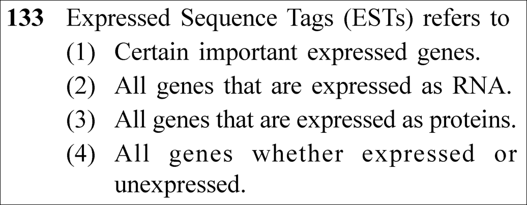 NEET 2023 Botany Question 133