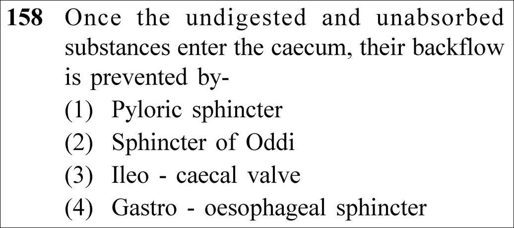NEET 2023 zoology Question 158