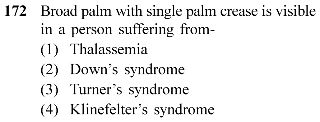 NEET 2023 zoology Question 172