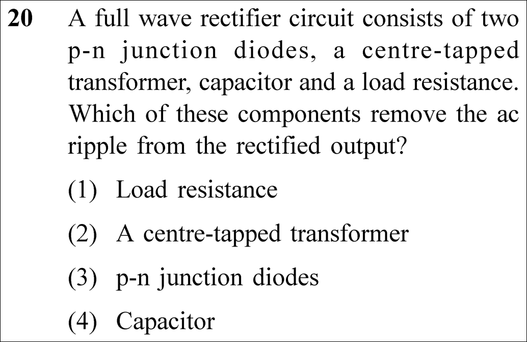 NEET 2023 physics Question 20