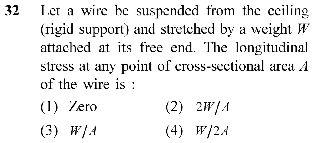 NEET 2023 physics Question 32
