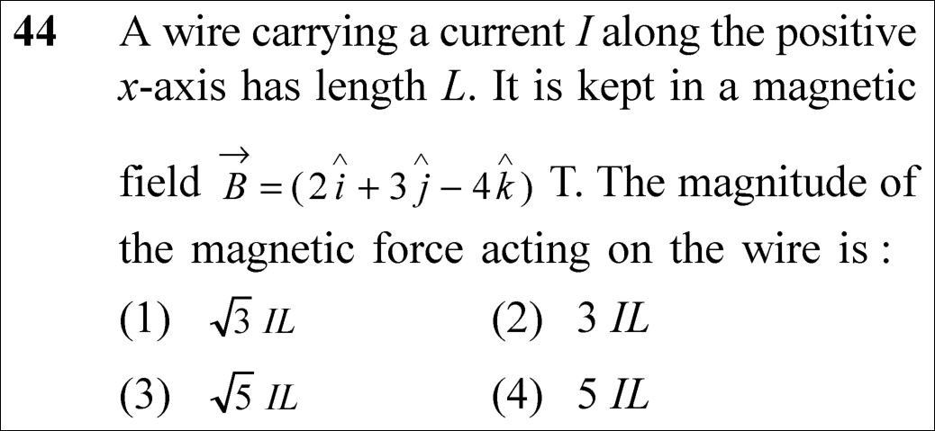 NEET 2023 physics Question 44