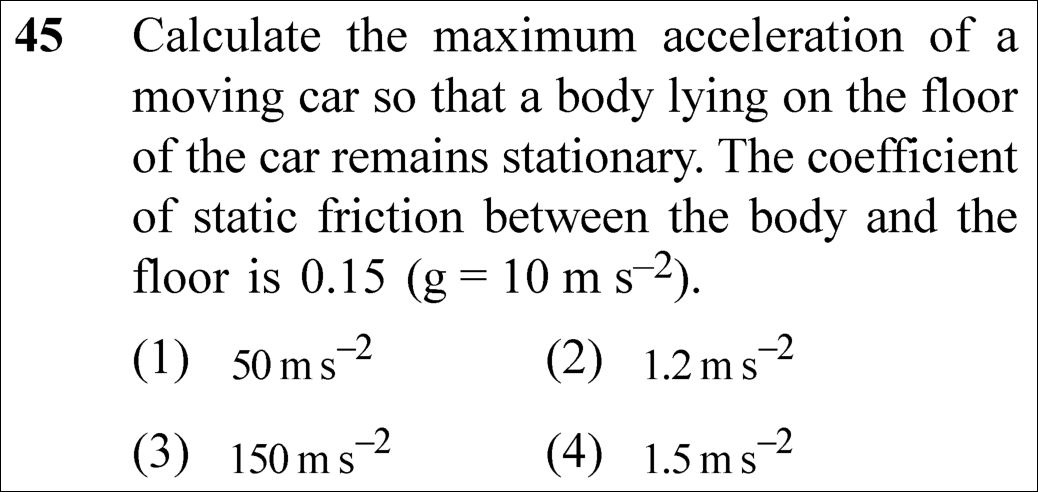 NEET 2023 physics Question 45