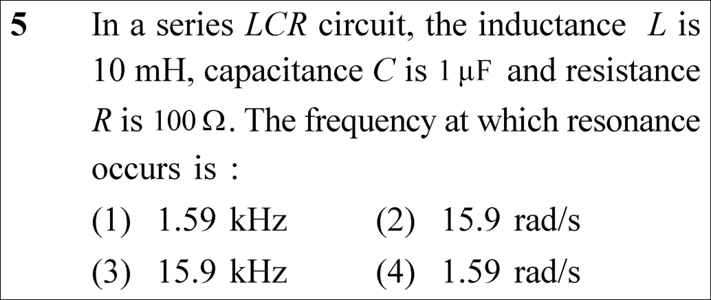 NEET 2023 physics Question 5