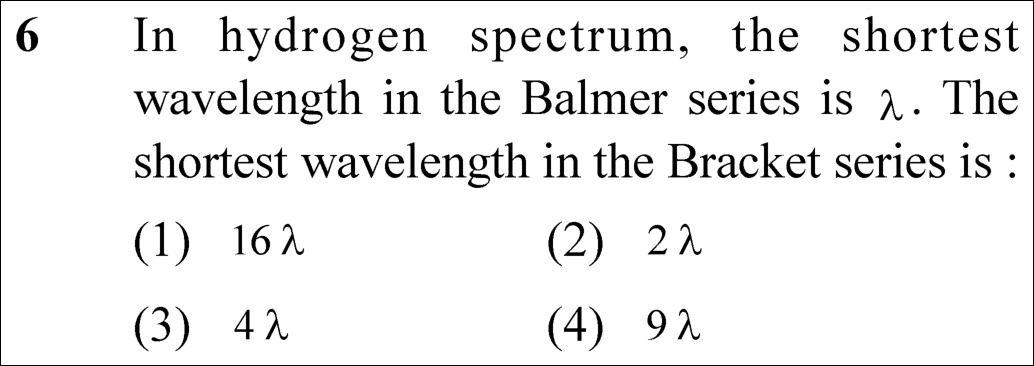 NEET 2023 physics Question 6