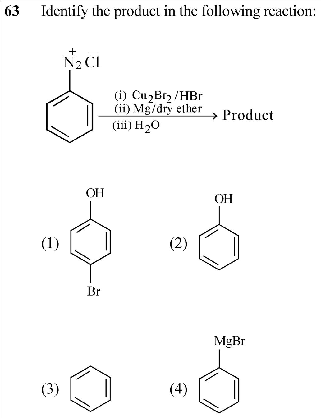 NEET 2023 chemistry Question 63