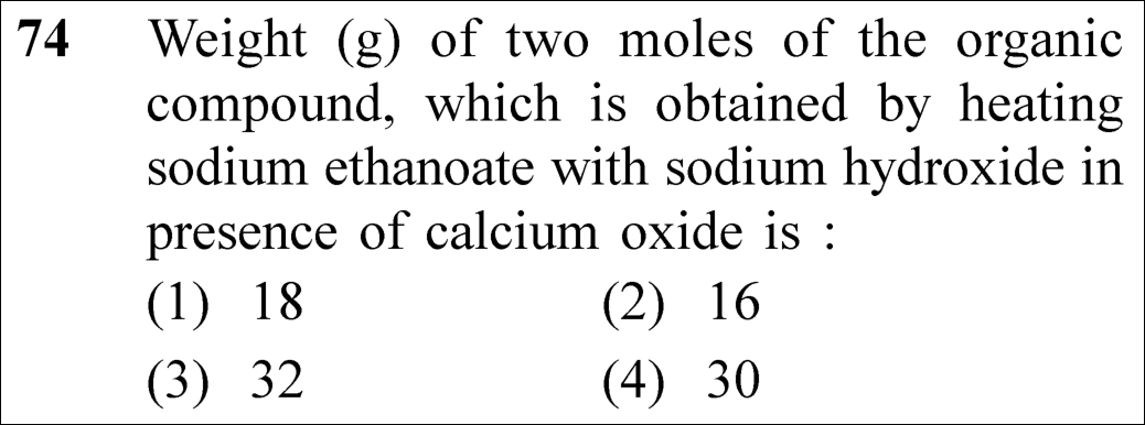 NEET 2023 chemistry Question 74