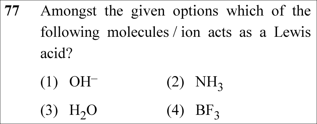 NEET 2023 chemistry Question 77