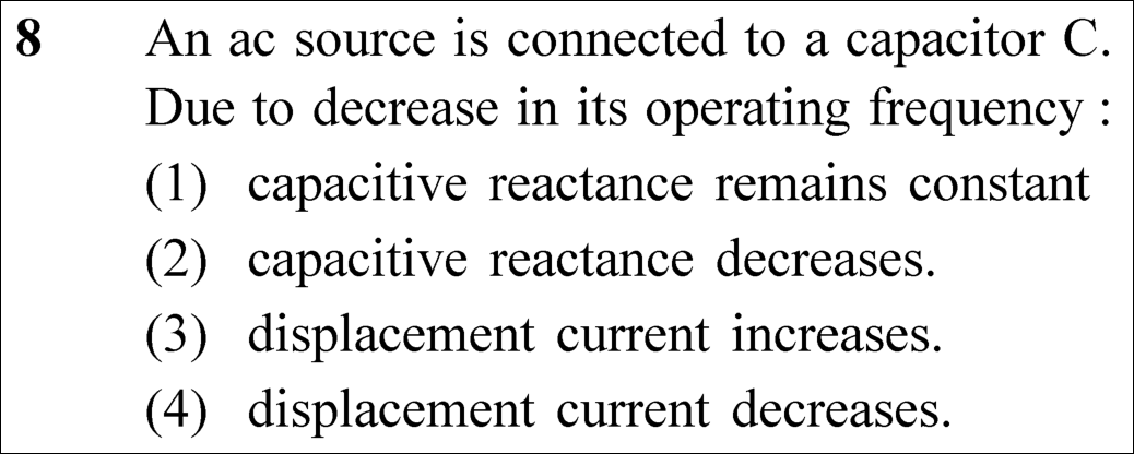 NEET 2023 physics Question 8