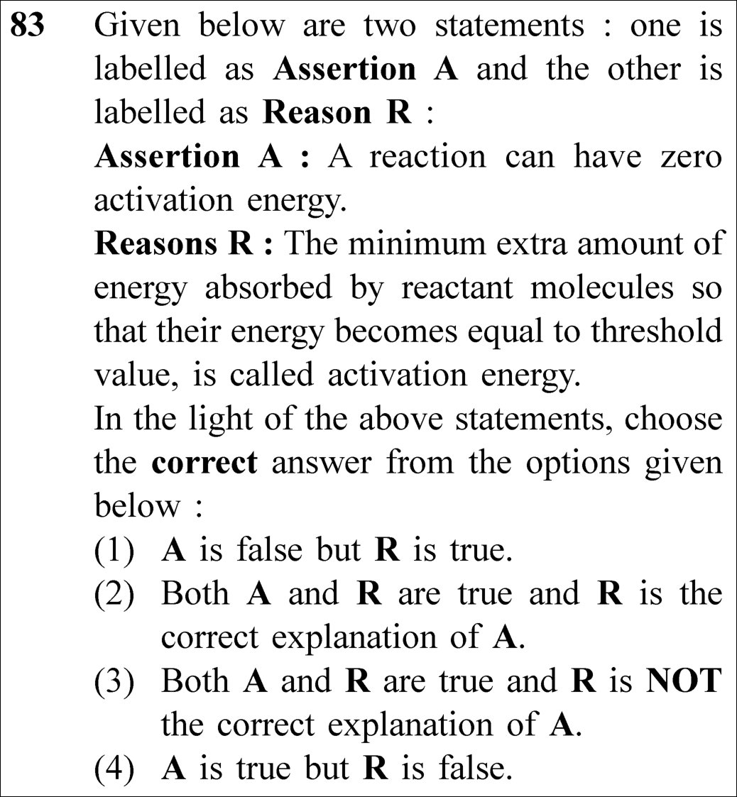 NEET 2023 chemistry Question 83
