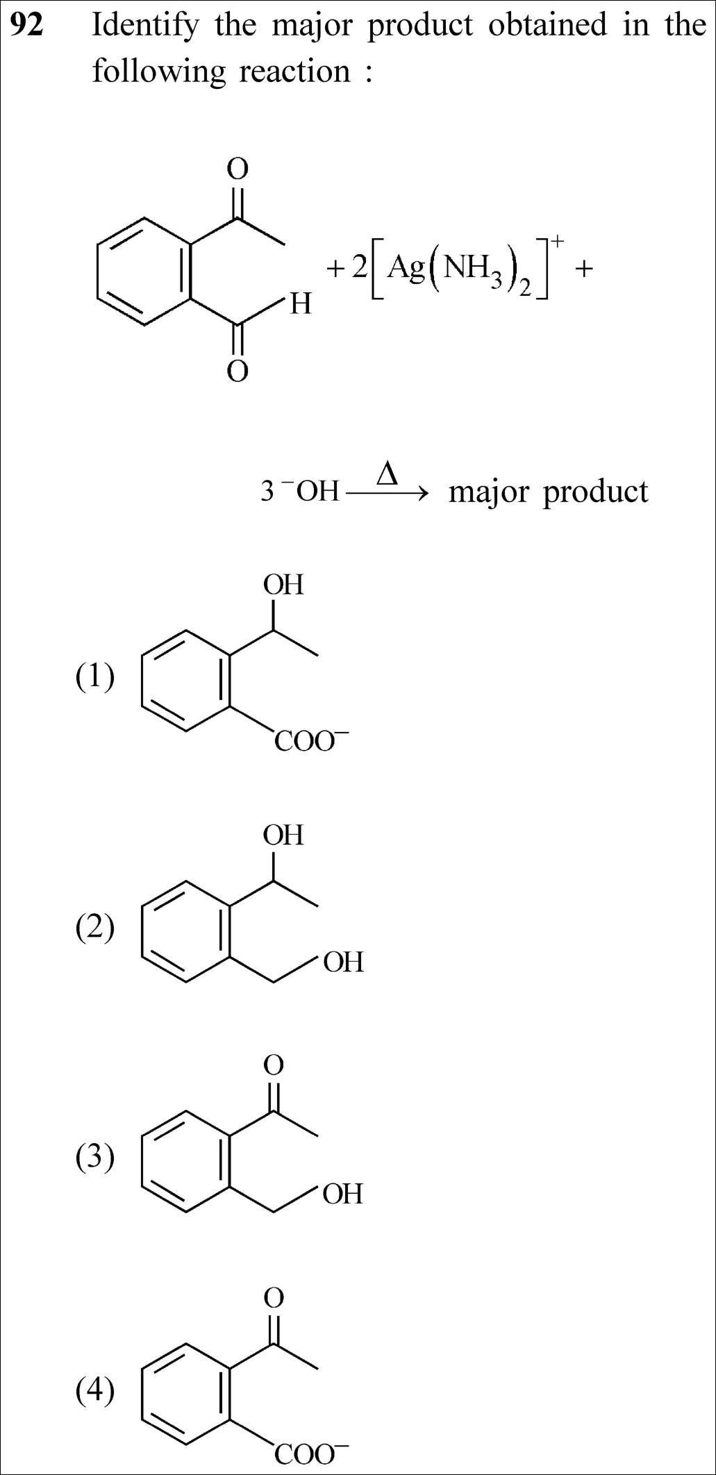 NEET 2023 chemistry Question 92