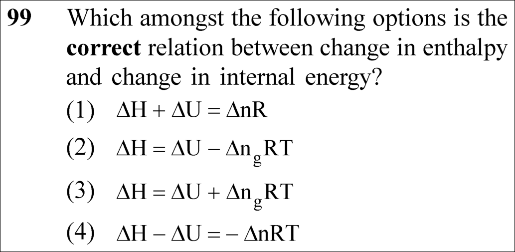 NEET 2023 chemistry Question 99