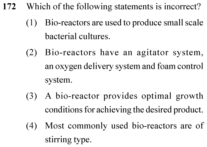 NEET 2024 zoology Question 172
