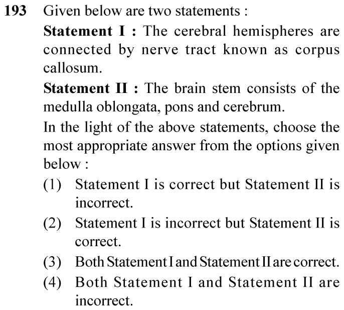 NEET 2024 zoology Question 193