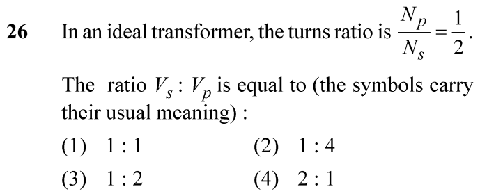 NEET 2024 physics Question 26