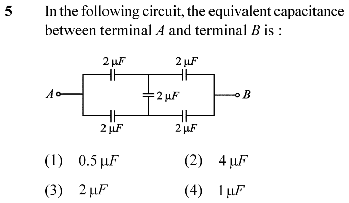 NEET 2024 physics Question 5