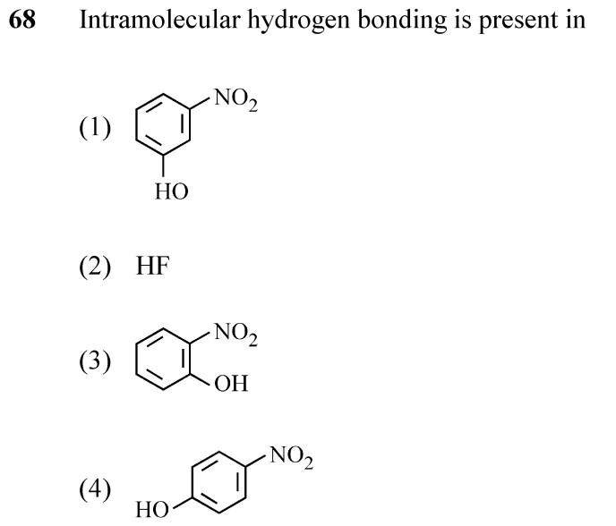 NEET 2024 chemistry Question 68