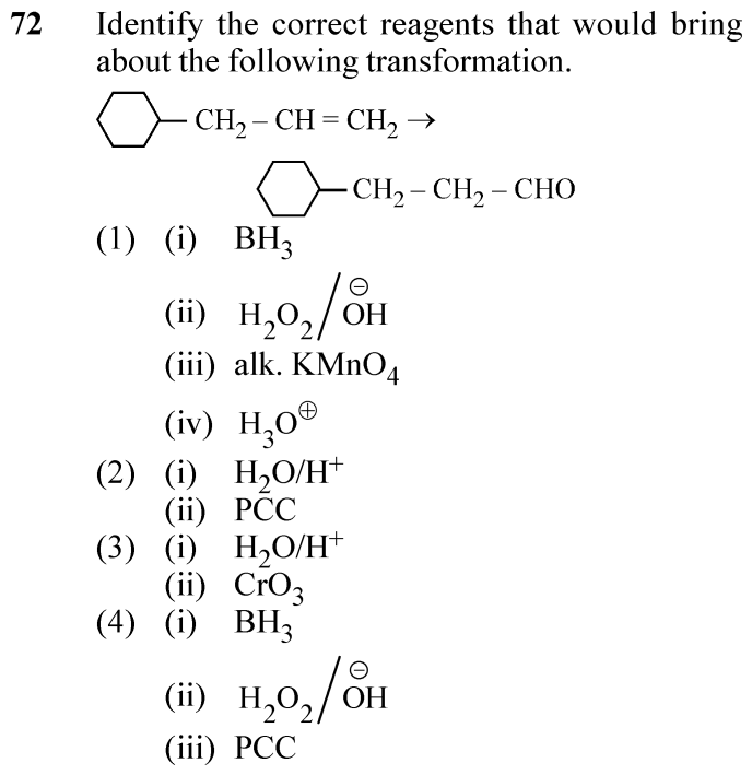 NEET 2024 chemistry Question 72