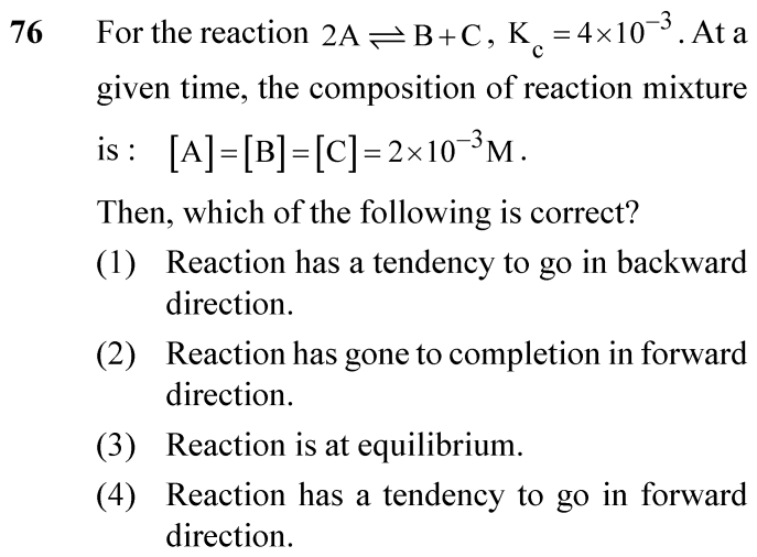 NEET 2024 chemistry Question 76