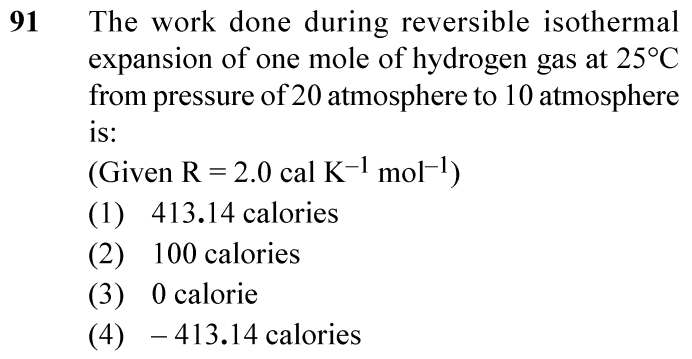 NEET 2024 chemistry Question 91