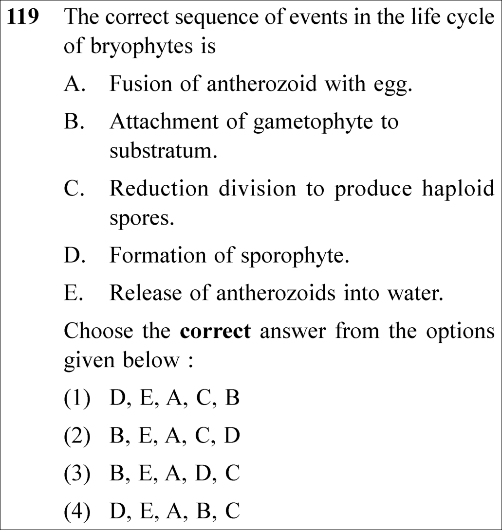 NEET 2025 Botany Question 119