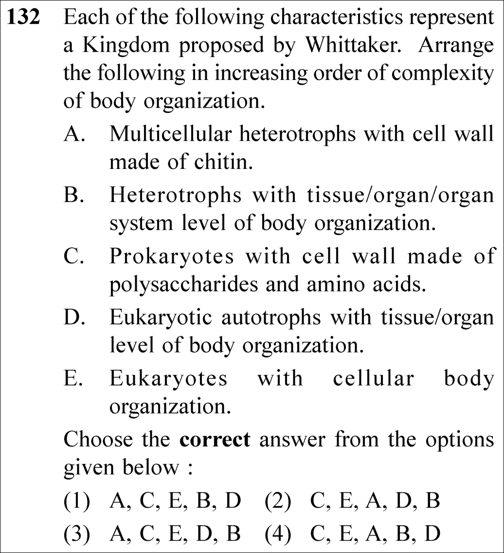 NEET 2025 Botany Question 132