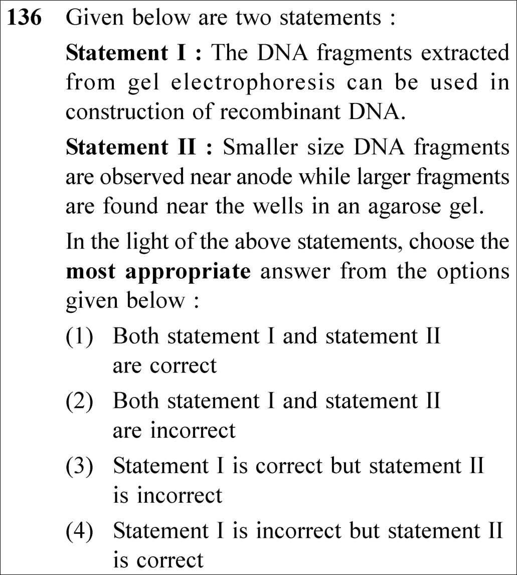 NEET 2025 Zoology Question 136