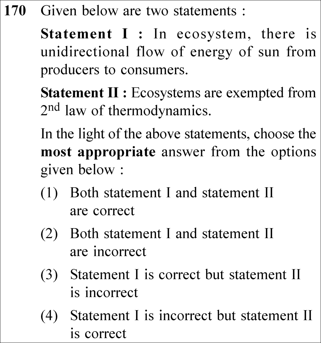 NEET 2025 Zoology Question 170