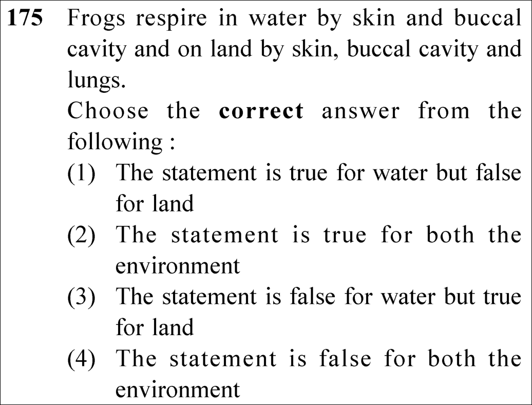 NEET 2025 Zoology Question 175