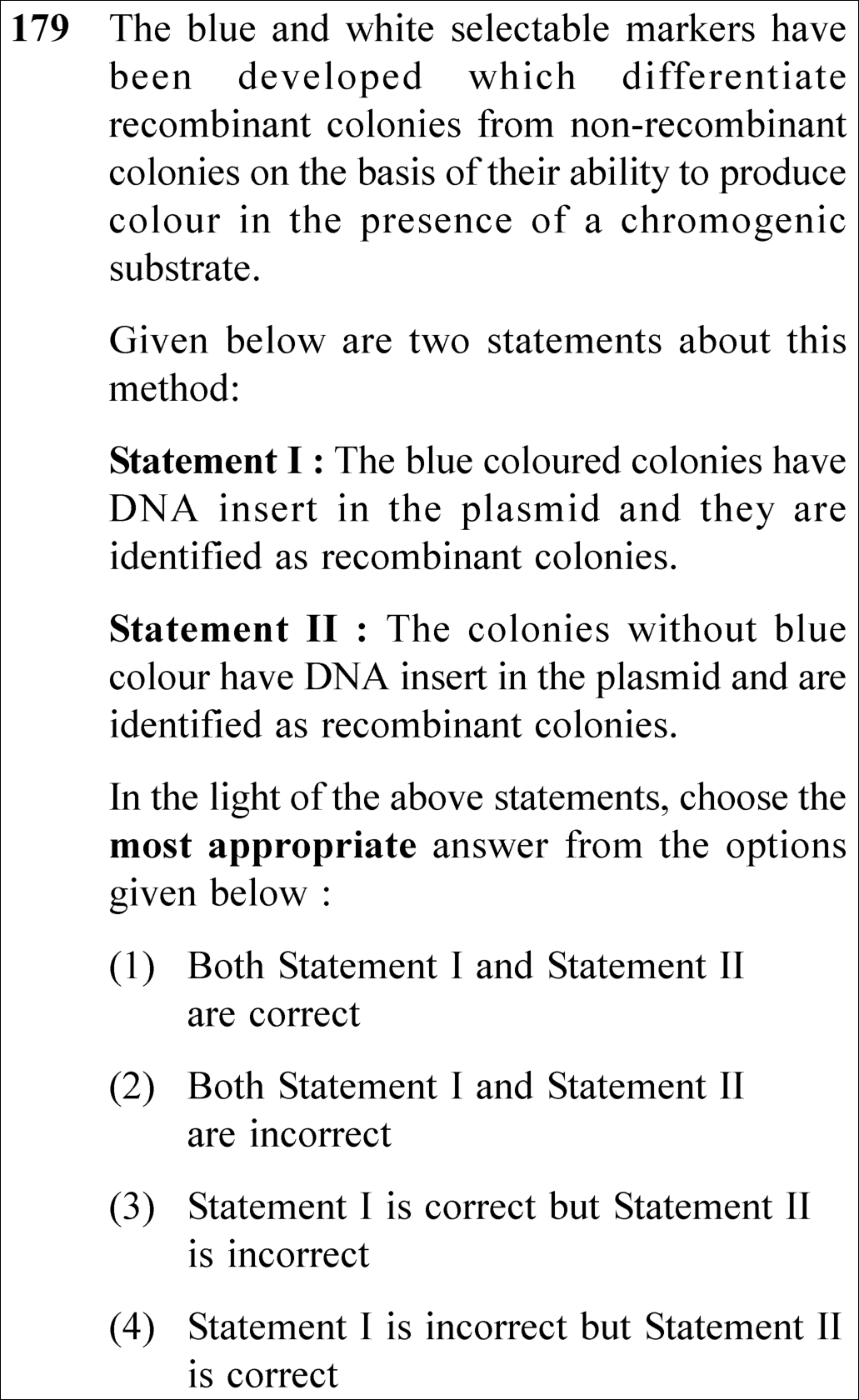 NEET 2025 Zoology Question 179