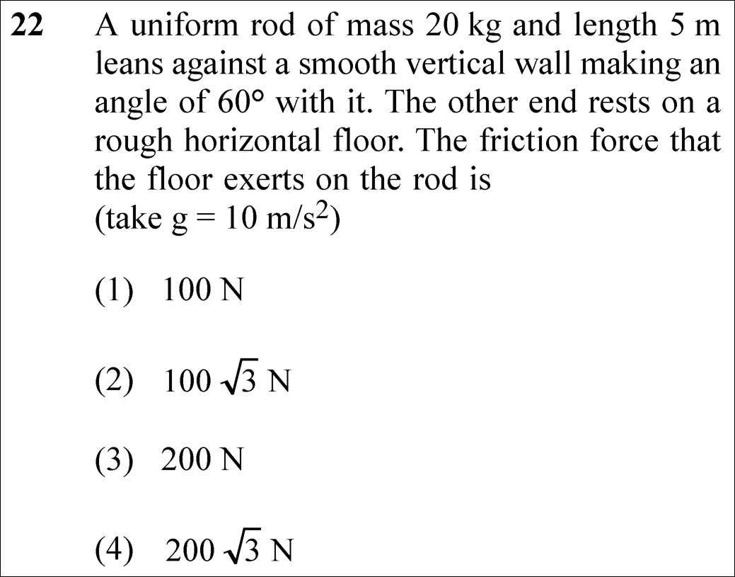 NEET 2025 physics Question 22