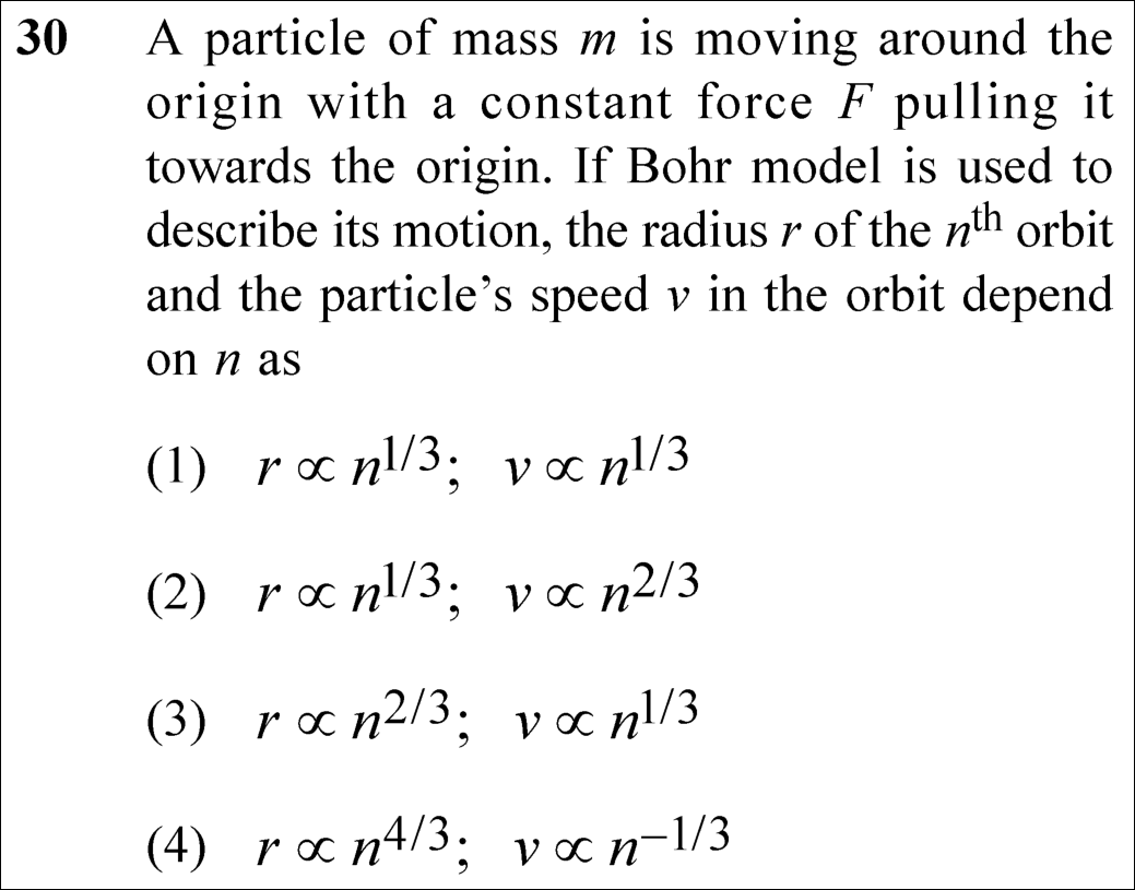 NEET 2025 physics Question 30