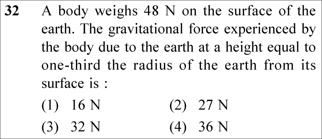 NEET 2025 physics Question 32