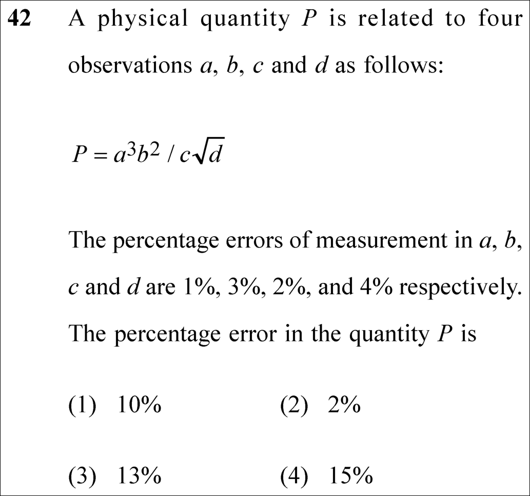 NEET 2025 physics Question 42