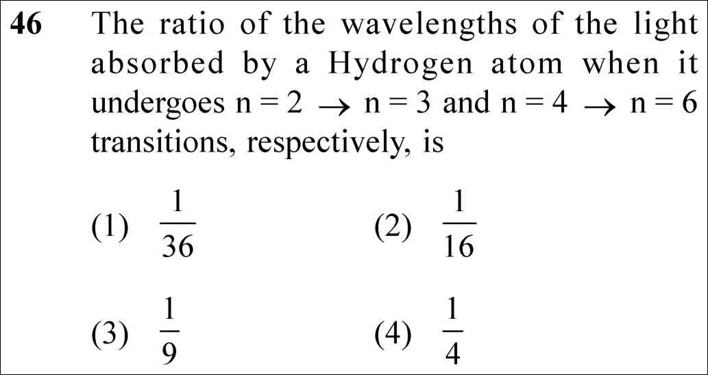 NEET 2025 chemistry Question 46